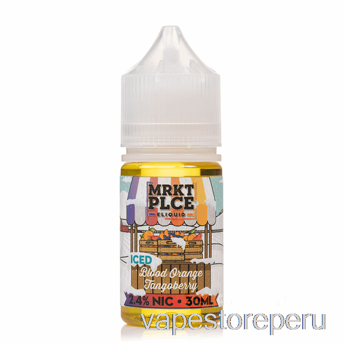 Vape Sin Nicotina Peru Ice Blood Orange Tangoberry - Sales Mrkt - 30ml 24mg